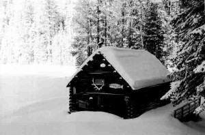 orig cabin exterior winter